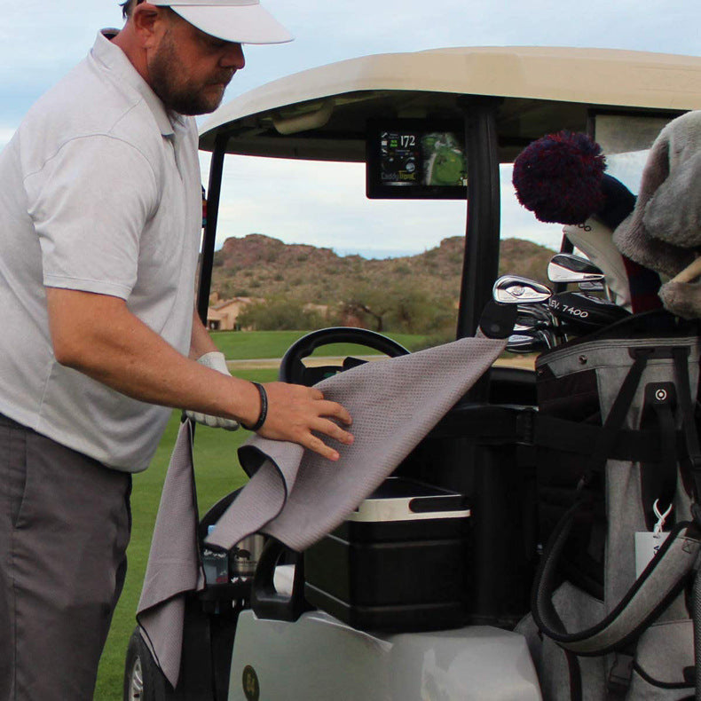 DEWD SWING 'N' SWIPE GOLF MICROFIBER TOWEL